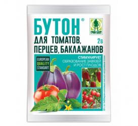 БУТОН  ТОМАТ, ПЕРЕЦ, БАКЛАЖАН  регулятор  роста 2 г