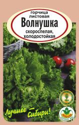 горчица ЛИСТОВАЯ  ВОЛНУШКА   / АГРО САД /  НОВИНКА !!!