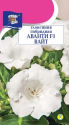 цв. комн. ГЛОКСИНИЯ АВАНТИ ВАЙТ F-1 / Урожай у Дачи /