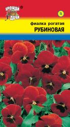 цв.мног. ВИОЛА РУБИНОВАЯ  ( ФИАЛКА РОГАТАЯ ) / Урожай у Дачи /
