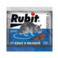 -РУБИТ ЗООКУМАРИН + ( ЗЕРНО 200 гр )