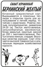 салат берлинский желтый