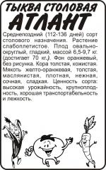 тыква атлант
