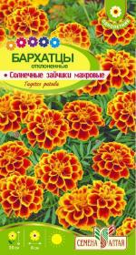 бархатцы солнечные зайчики махровые