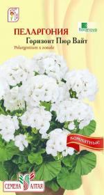 пеларгония горизонт пюр вайт